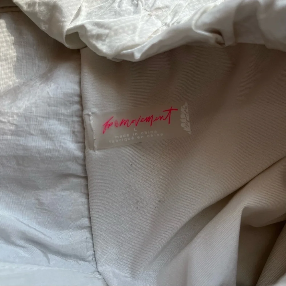 FP MOVEMENT by Free People The Way Home Shorts Women's White Size Large